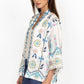 Johnny Was - Oriel Cropped Linen Kimono
