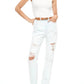 Pistola - Cassie Super High Rise Straight Leg Denim