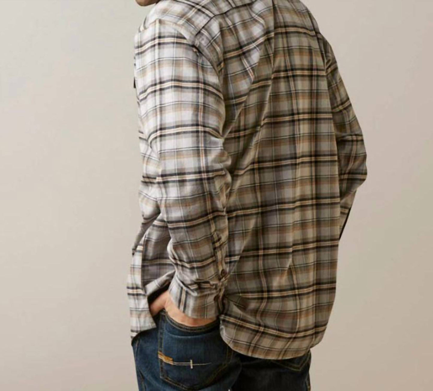 Ariat - Men's Ariat Rebar Durastretch Workshirt Tall