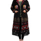 Standawt - Hand-embroidered Patches Merino Wool Coat
