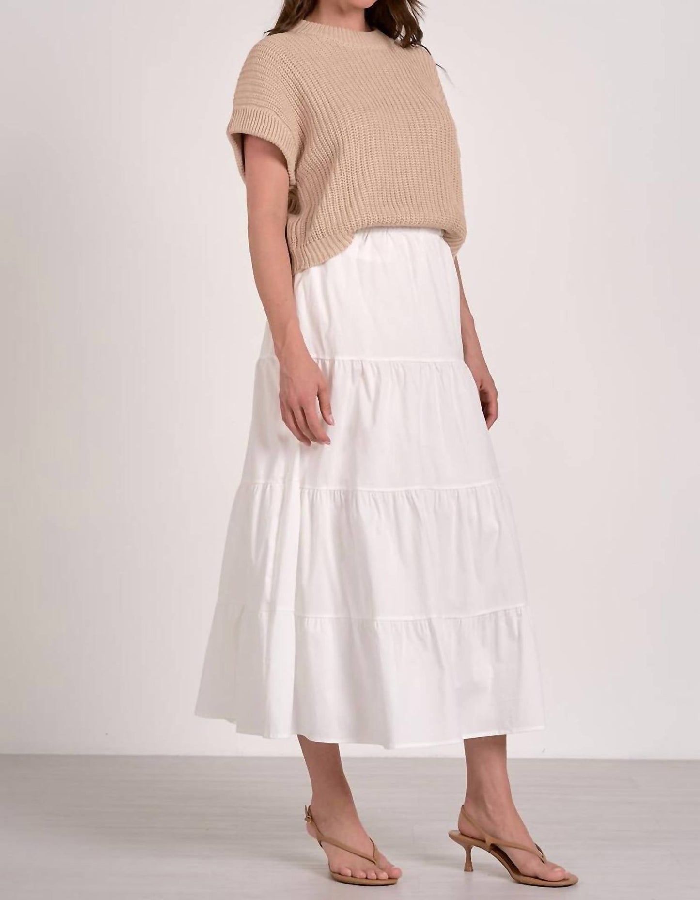 Elan - Sweater Combo Dress