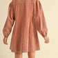 &Merci - Edge Line Denim Mini Dress
