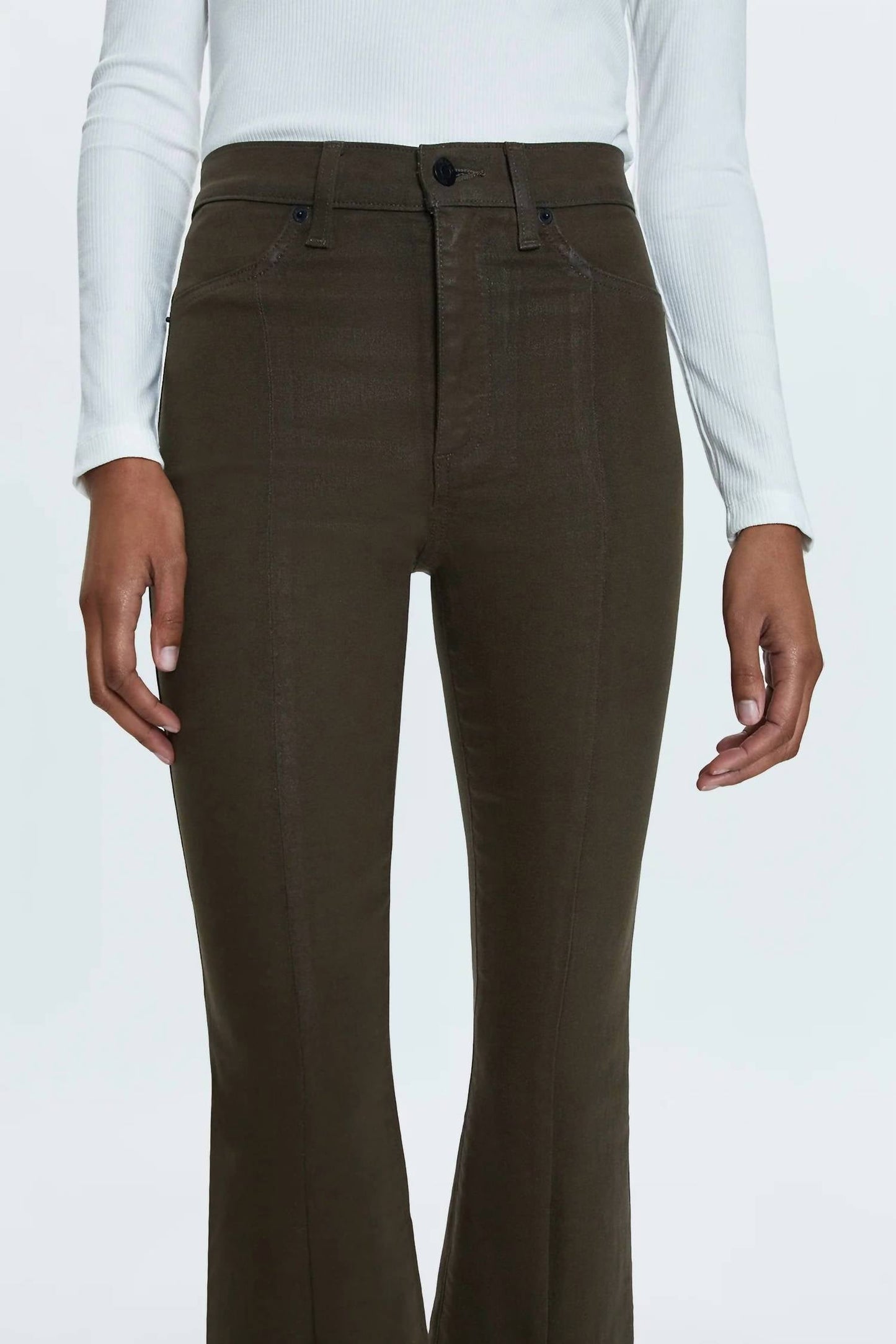 Pistola - Lennon High Rise Bootcut Jeans With Slit