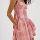 Free People - Laurel Plaid Mini Dress