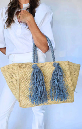 Baldiz - Bolsa Camilla Raffia Feminina