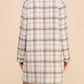 Allie Rose - Plaid Boucle Coat
