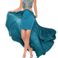 Precious Formals - Jersey Hand Beaded Mesh Prom Dress