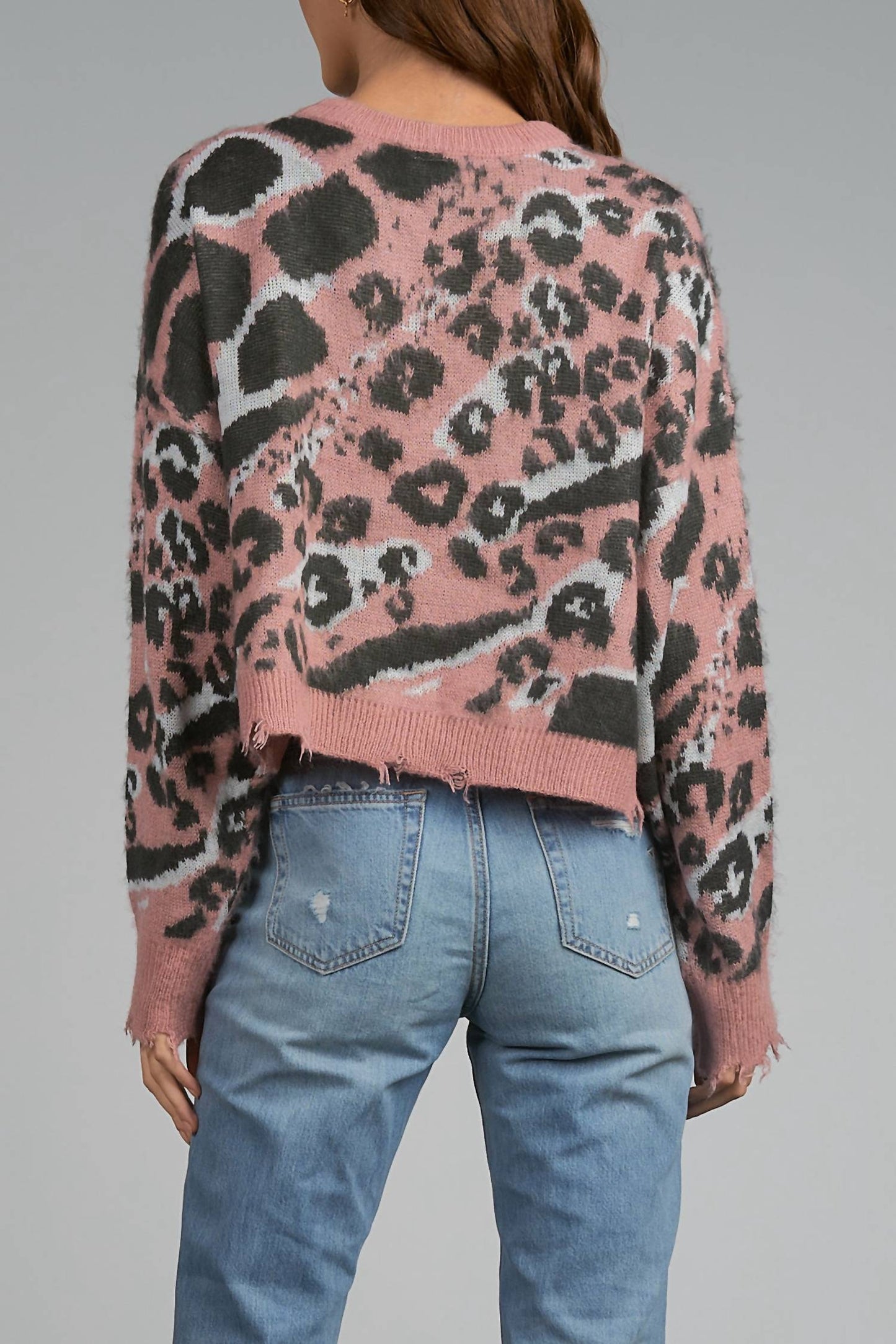 Elan - Animal Print Sweater
