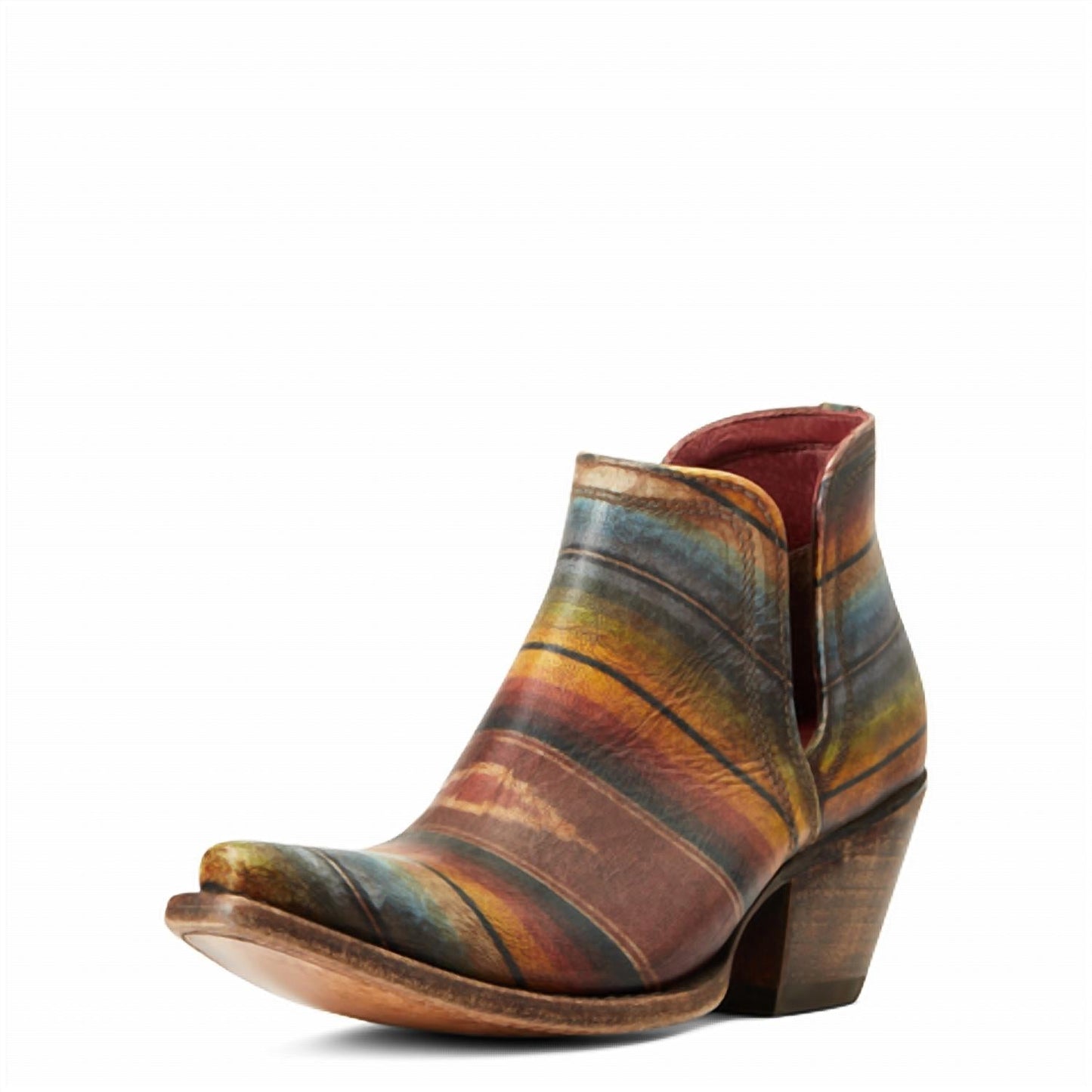 Ariat - Women's Western Leather Saddle Blanket Dixon Bootie