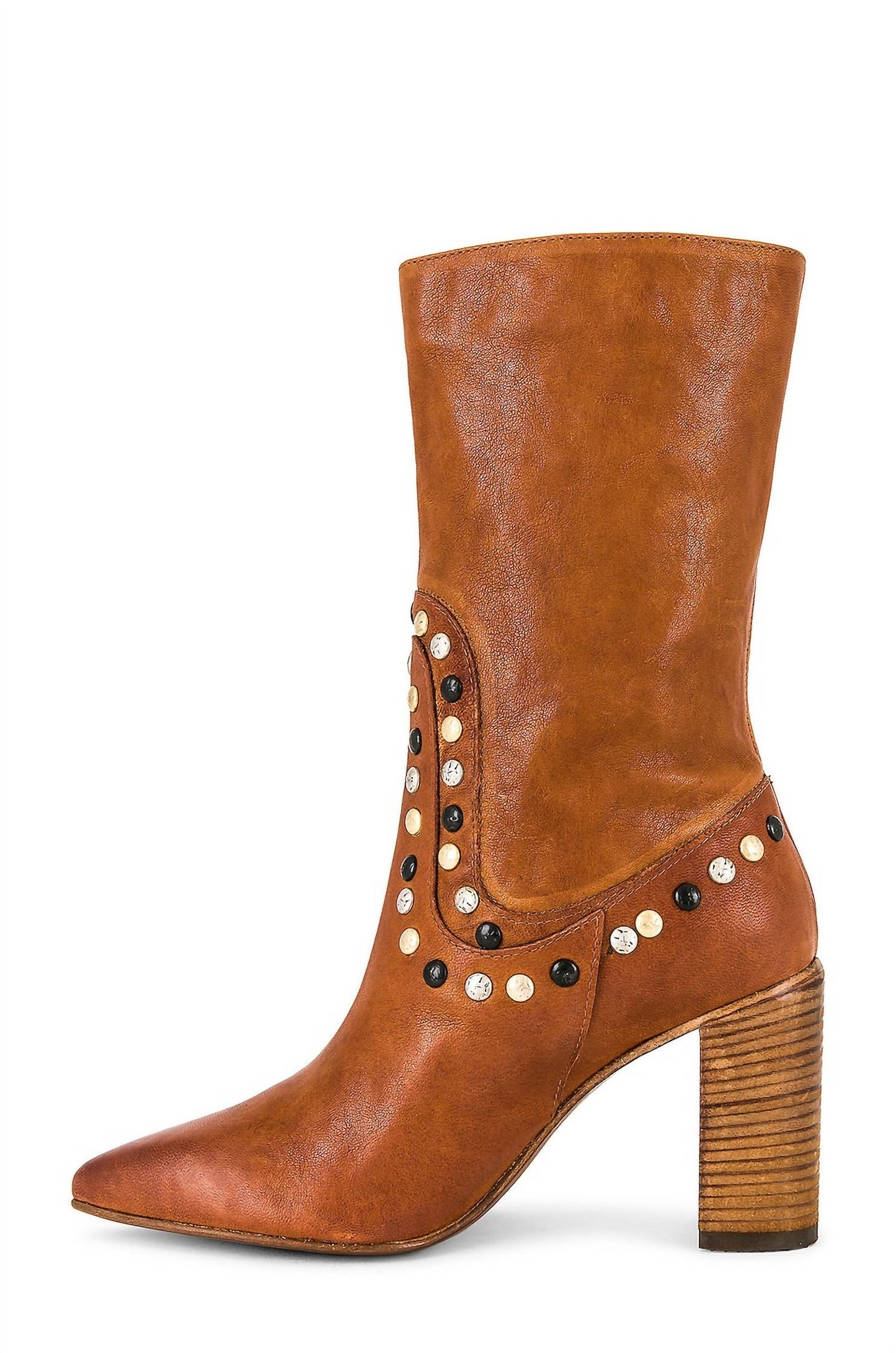 Free People - Studded Dakota Heel Boot