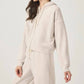 Splendid - Waffle Scuba Zip-Up Pullover