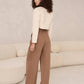 Hevron - Elle Cropped Open Jacket