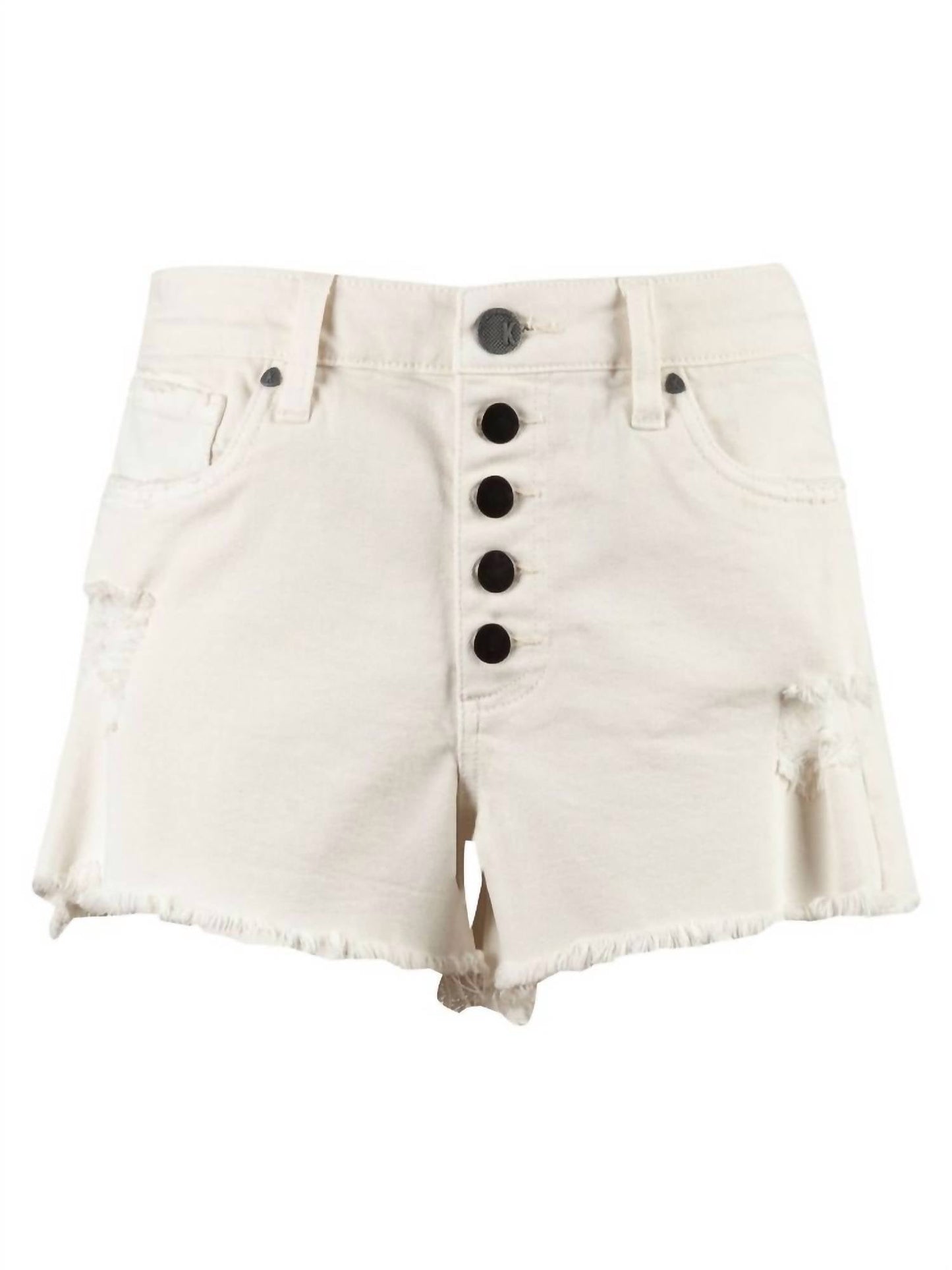 Kut From The Kloth - JANE HIGH RISE SHORT W/ FRAYED HEM