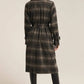 Z Supply - Jackie Plaid Trench Coat
