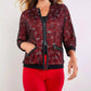Anatomie - Petal Printed Jersey Bomber Jacket