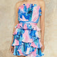 Amur - Jayda Pleated Shell Mini Dress