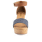 Andrea - Women's Heeled Denim Sandal