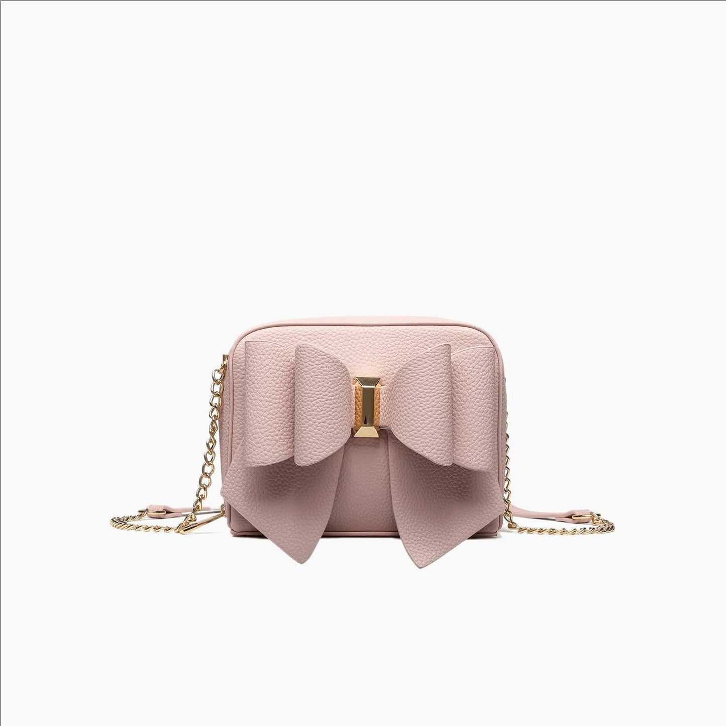 Like Dreams - Women's Mini Boxy Bow Vegan Crossbody Bag