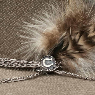 Charlie 1 Horse - Women's Hold My Halo Lainey Wilson Shantung Straw Hat