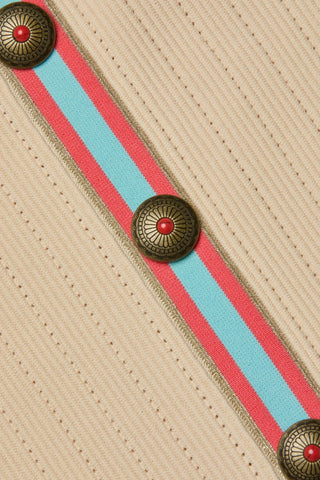 L'Agence - Cardigan de malha Irvin Pointelle