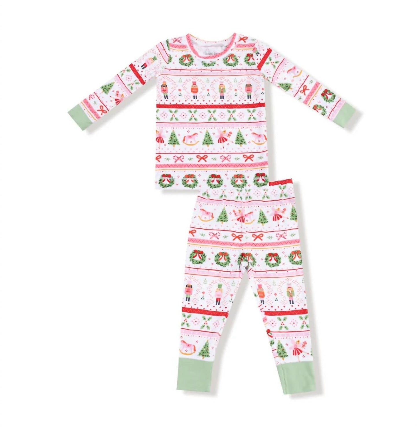 Angel Dear - Girls' Long Sleeve Loungewear Set