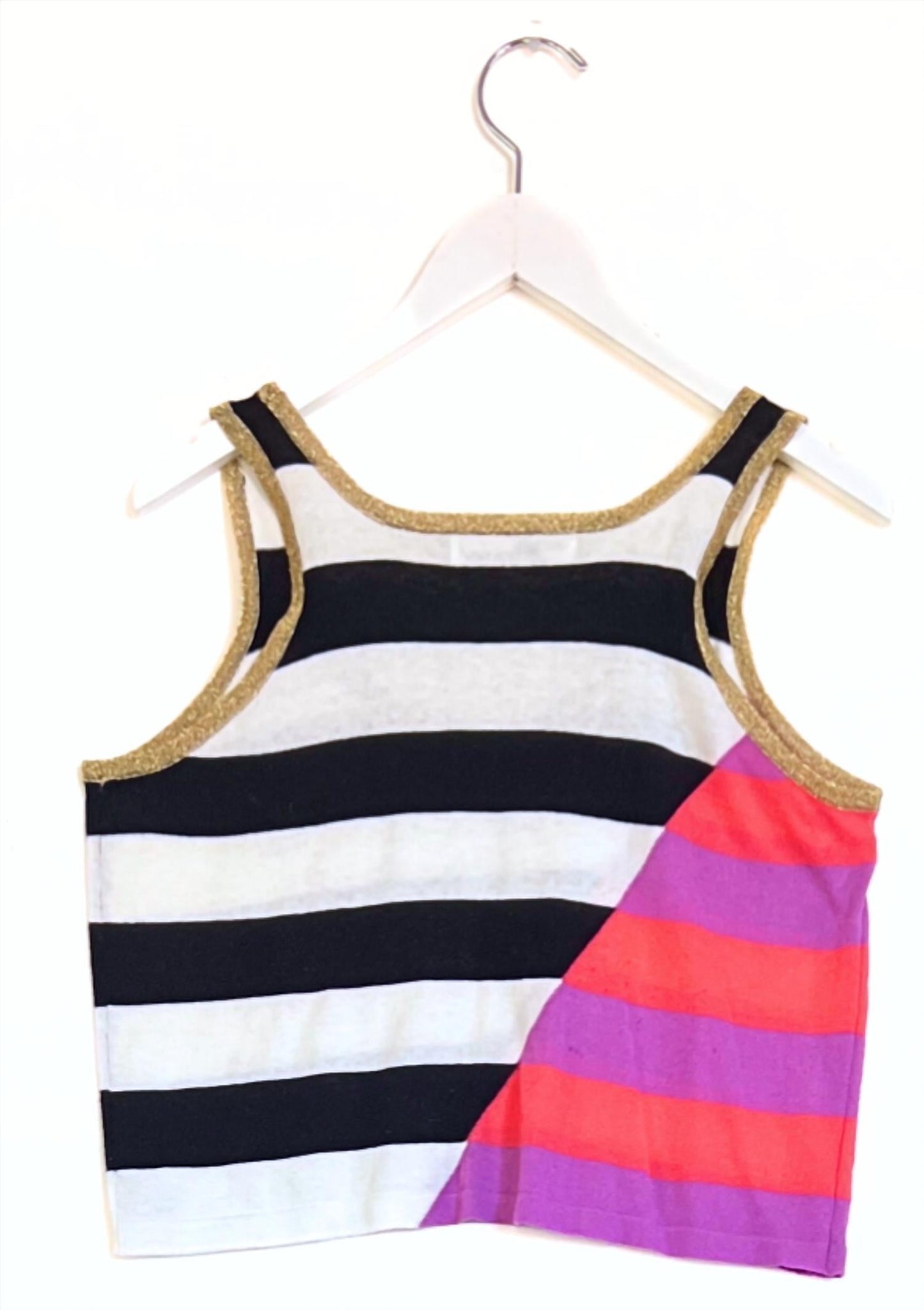 Replica Los Angeles - Slice Stripe Cropped Tank Top