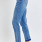 Judy Blue - Rigid Magic Release Hem Boyfriend Jean