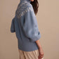 Varley - Women's Marcie Yoke Knit Top