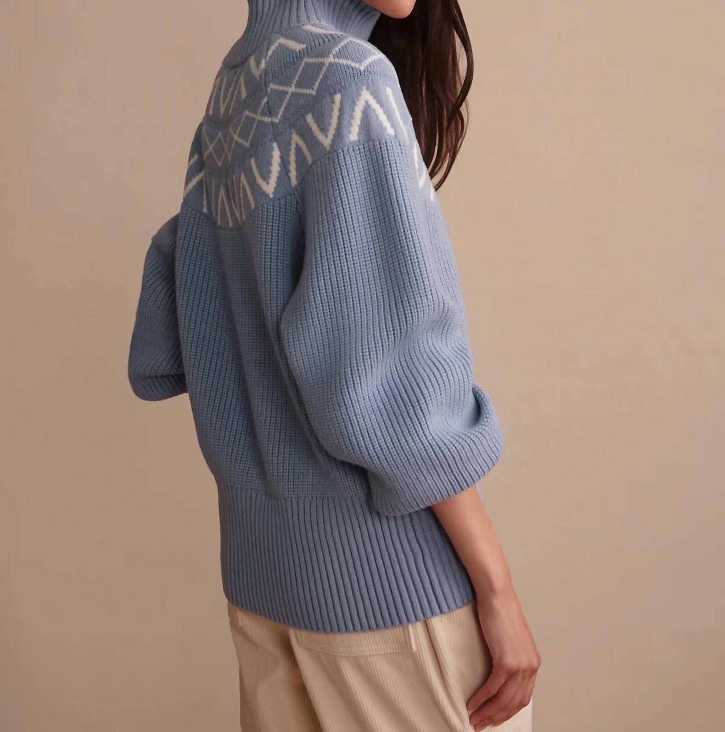 Varley - Women's Marcie Yoke Knit Top