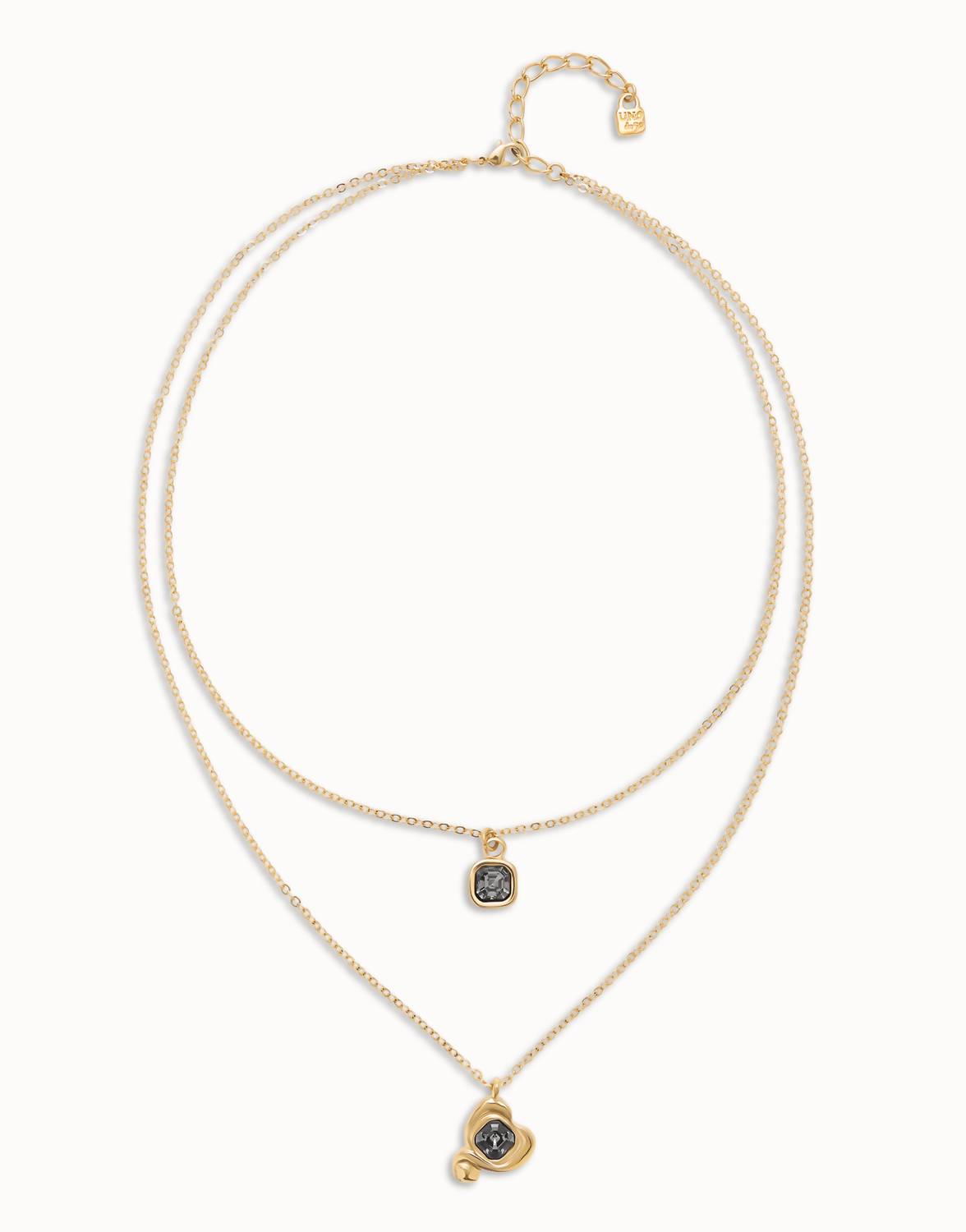 Unode50 - Ser Expresiva Double Chain Necklace