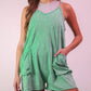 Very J - Mineral Washed Romper