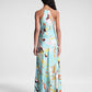 A.L.C. - Sybil Printed Satin Maxi Dress