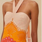 Farm Rio - Summer Gradient Ombre Richelieu Midi Dress