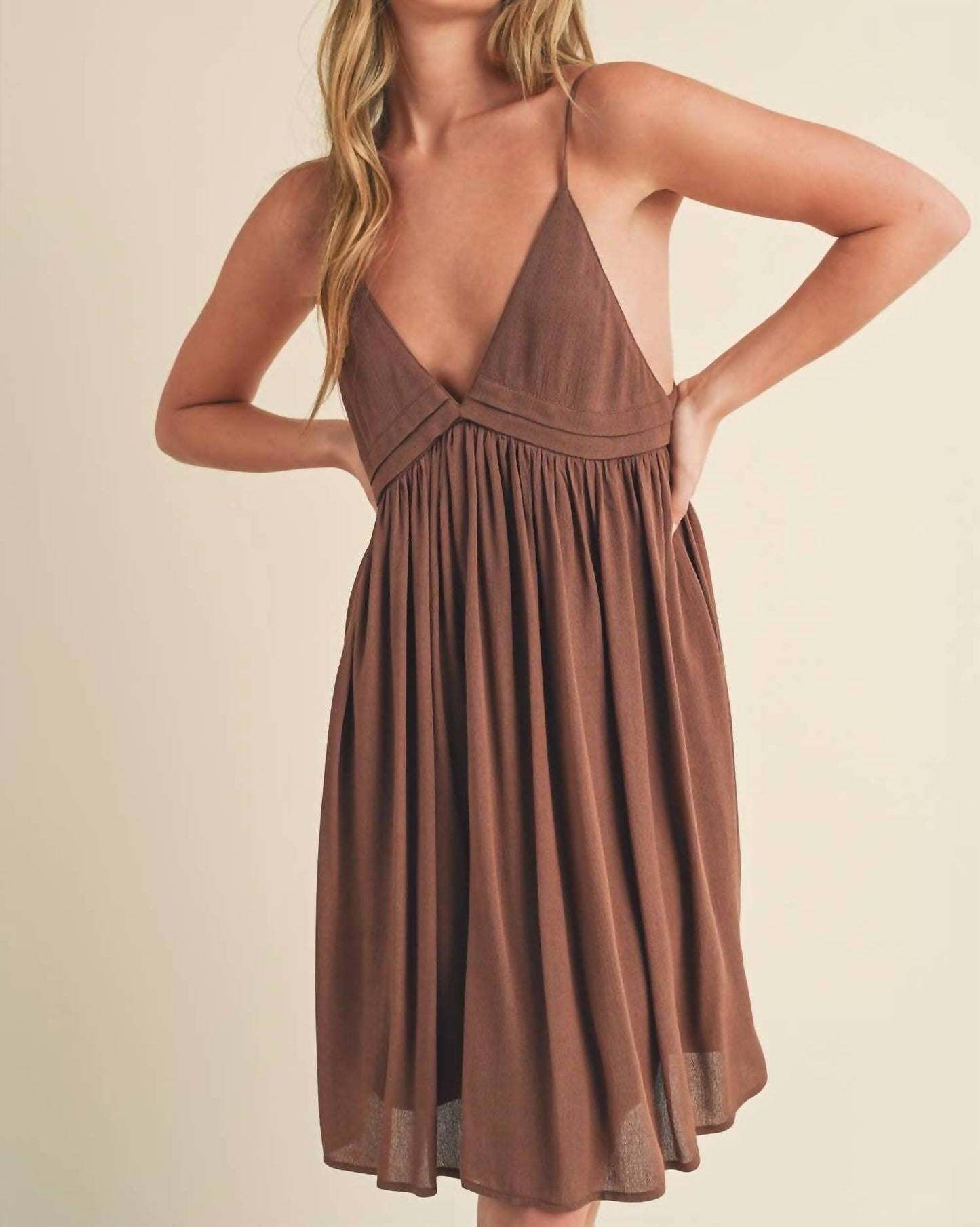 Aemi + Co - Sleeveless Mini Dress