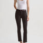 Ag Jeans - Mari Leatherette Super Straight Leg Jeans