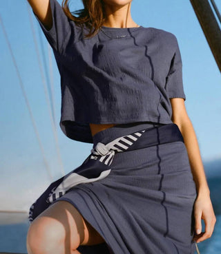 Z Supply - Camiseta curta texturizada Sway Slub