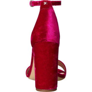 Sam Edelman - Salto bloco de veludo Yaro feminino