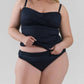 La Blanca - Shirred Band Hipster Bikini Bottoms - Plus