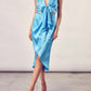 Do+Be - Front Slit Wrap Dress