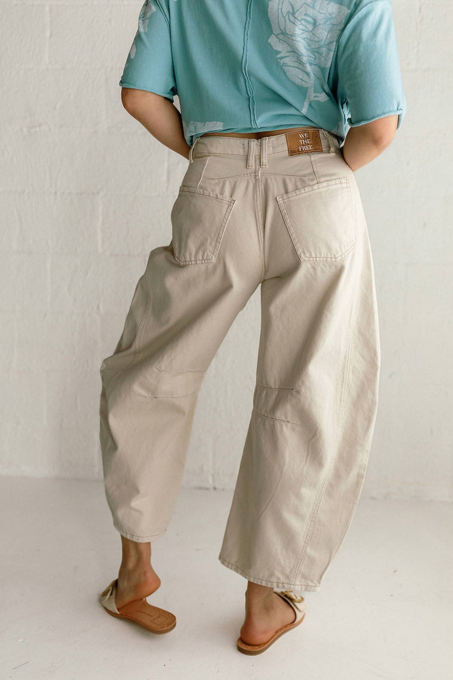Free People - Good Luck Mid-Rise Barrel Jeans