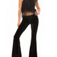 Wyldr - Amina Velvet Flare Pant