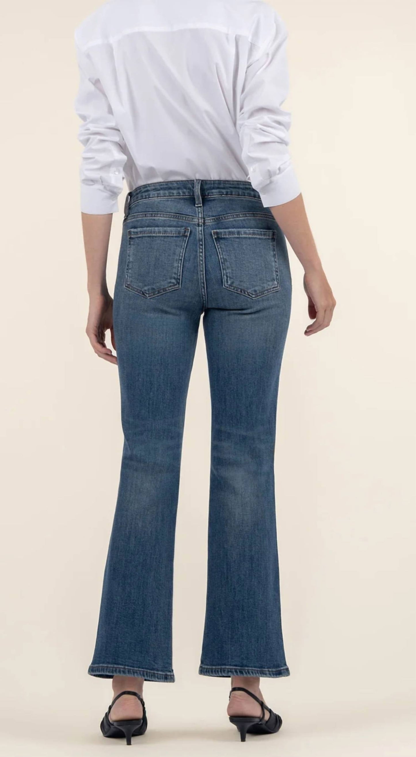 Kut From The Kloth - Kelsey Ankle Slash Pocket Flare Jeans