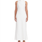 Vestido Staud Shannon com detalhes em corrente, branco, tamanho XL