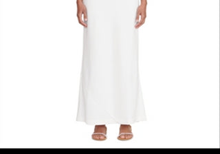 Staud Shannon Chain Embellished Gown White Size XL
