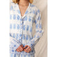 En Creme - Printed Long Sleeve Top