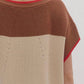 Entro - Rachele Short Sleeve V-neck Knit Top