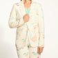 Fdj - Textured Printed Blazer