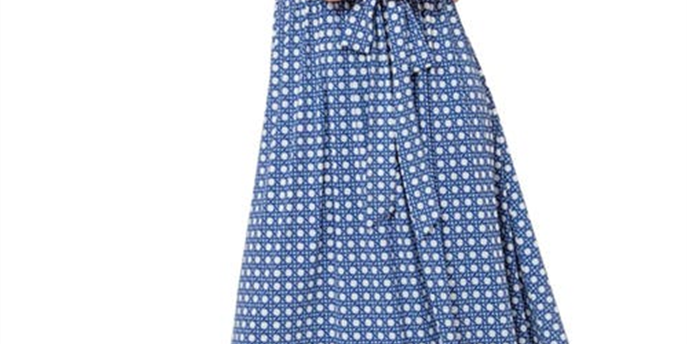 Vestido Mindy sem mangas feminino Leota em azul Bellwether