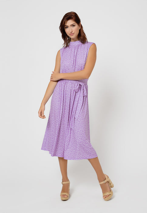 Vestido Mindy Feminino Leota Roxo Tamanho Pequeno