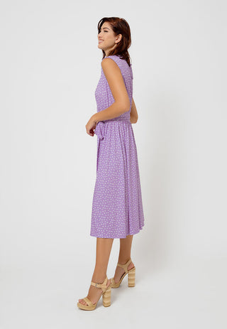 Vestido Mindy Feminino Leota Roxo Tamanho Pequeno
